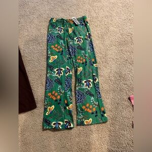 Urban Outfitters Green men’s Floral Pants never worn